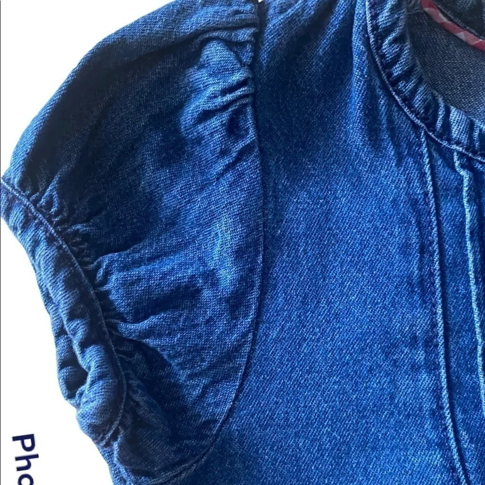 AUTHENTIC J KHAKI, adorable denim dress, size 3t, excellent condition